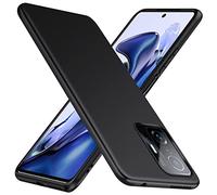 TesRank Coque Xiaomi Mi 11T & Mi 11T Pro, Etui Souple Flexible en Premium TPU, Antichoc, Anti-dérapante pour Xiaomi Mi 11T-Noir