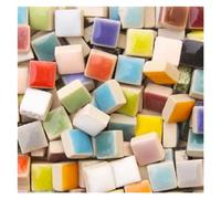 Tesselles mosaique 200g 1x1cm Couleur Mixte Mosaïque Carrelage Céramique Carré Verre Carrelage DIY Artisanat Fournitures Mosaique verre (Color : F)