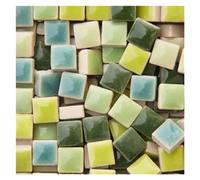 Tesselles mosaique 200g 1x1cm Couleur Mixte Mosaïque Carrelage Céramique Carré Verre Carrelage DIY Artisanat Fournitures Mosaique verre (Color : B)
