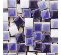Tesselles mosaique 500 g de carreaux de mosaïque en céramique faits à la main Mosaique verre(APRICOT)