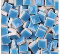 Tesselles mosaique 500 g de carreaux de mosaïque en céramique faits à la main Mosaique verre(Gray)
