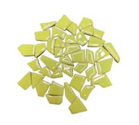 Tesselles mosaique Carreaux de mosaïque en céramique 200 g/7,05 oz Mosaique verre(Green yellow)