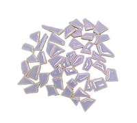 Tesselles mosaique Carreaux de mosaïque en céramique 200 g/7,05 oz Mosaique verre(Light blue)