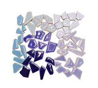 Tesselles mosaique Carreaux de mosaïque en céramique faits à la main, 200 g/7,05 oz Mosaique verre(Blue mix)