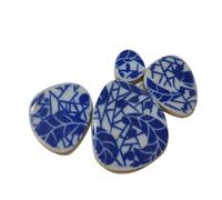 Tesselles mosaique Production de mosaïque irrégulière, carreaux de mosaïque en céramique, décoration artisanale murale, bricolage, 100g Mosaique verre(A3)