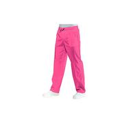 tessile astorino Pantalon de cuisine avec élastique - Pantalon Chef Fuxia - uniforme pour cuisine et restaurant - 65 % polyester, 35 % coton, homme, femme, fabriqué en Italie (XL)