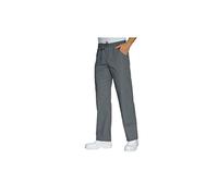 tessile astorino Pantalon de cuisine avec élastique, pour homme, femme, pantalon de chef gris foncé, pour cuisine et restaurant - Fabriqué en Italie - Gris - XL