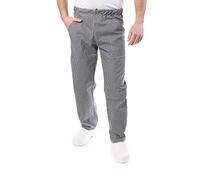 tessile astorino Pantalons de cuisinier et de chef avec élastique - Variété de couleurs - Homme et femme - pour cuisine et restaurant - Fabriqué en Italie, L
