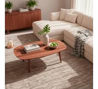 TESSO LIVING Tapis Salon Style Scandi - Beige 120 x 160cm - Motif de Lignes en Haut Relief - Tapis de Chambre Shaggy