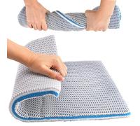 TESSTSY 8D Mousse Filtre Aquarium 40 X 30 Cm Mousse Filtrante, Nid D'Abeilles Réutilisables Filtre, Cotons Filtrants 8D, Mousse A Decouper pour Aquarium Bac À Poissons