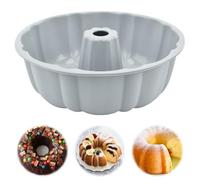 TESSTSY Moule Kouglof, Moule Cake 24 cm, Moules Kouglof Silicone, Moules Baba Au Rhum, Mouless Savarin, pour Gâteaux, Gelée, Pain