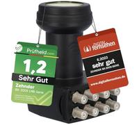 [ Test 2 x très bien *] LNB ZEHNDER Octo, blindage LTE, protection solaire UV, LNB numérique 8 voies 4K pour 8 participants, pour récepteur satellite TV, LNC HD 8 voies pour antenne satellite