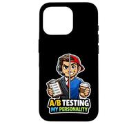 Test A/B : Ma personnalité, Un Agent de Marketing numérique Amusant Coque pour iPhone 16 Pro
