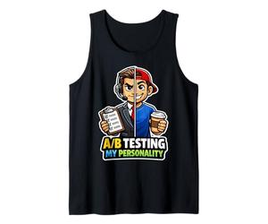Test A/B : Ma personnalité, Un Agent de Marketing numérique Amusant Débardeur