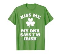 Test ADN Amusant pour la Saint-Patrick Kiss Me T-Shirt