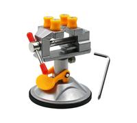 Test Bench - Coupe d'aspiration à 360 degrés sur une petite poignée pour la perceuse d'établi | Coup d'établi avec largeur de mâchoire, moquant d'une table rotative en alliage d'aluminium