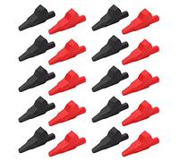 Test Clips Électriques 10 Pièces, Clips de Test Banana 7mm, Compatible 4mm Jack, Isolation Intégrale - Matériaux Durables, Haute Conductivité, Pour Instruments Électroniques