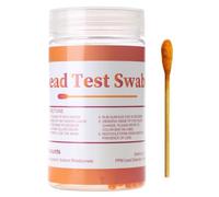 Test complet de plomb à domicile Résultats rapides pour toutes les surfaces peintes, céramique, vaisselle, métal, bois, 30 pièces, cotons-tiges, détection de peinture, évaluation du métal, examen du