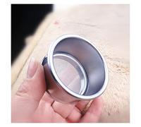 test d'acier inoxydable tamis filet mince, Test Sieve 304 Stainless Steel Chrome Frame Pharmacopeia 5cm Dia Mesh 10-600 16pcs(20 mesh(0.9mm))