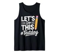 Test Day Lets Do This Pencil State Testing Teacher Débardeur