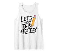Test Day Lets Do This Pencil State Testing Teacher Débardeur