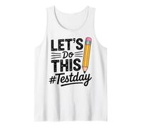 Test Day Lets Do This Pencil State Testing Teacher Débardeur