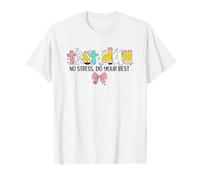 Test Day No Stress Do Your Best Pencil Coquette Now T-Shirt