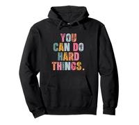 Test Day Teacher You Can Do Hard Things Women Kids Sweat à Capuche