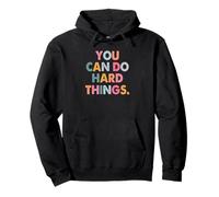 Test Day Teacher You Can Do Hard Things Women Kids Sweat à Capuche