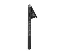 Test de chaîne de vélo - 20 x 7 x 2,5 cm, jauge de réparation, indicateur de Poids léger avec d'aluminium, Outil de Cyclisme précis | Accessoires d'entretien de vélo pour vélos de Route et VTT