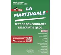 Test de concordance de script & QROC: Volume 2 - Urgences-réanimation, Pédiatrie, Gynéco-obstétrique, Urologie, Néphrologie, HGE, ... & médecine du travail, Santé publique