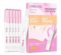 Test de Grossesse, 6PCS Emballés Individuellement Wrapped Test, Pratique et Rapide,Pratique à utiliser à la maison