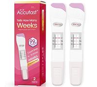 Test De Grossesse avec INDICATEUR DE SEMAINES pour détection précoce, 2 Tests 20mIU/mL Test de Grossesse Précoce, Pratique Et Rapide, Fiable à Plus De 99.99% Pregnency Test