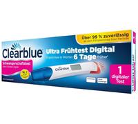 Test de grossesse Clearblue test ultra précoce résultats numériques 6 jours p...