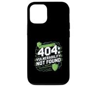 Test de pénétration « 404 : VULNÉRABILITÉ Non TROUVÉE » Ordinateur Coque pour iPhone 12/12 Pro