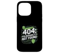 Test de pénétration « 404 : VULNÉRABILITÉ Non TROUVÉE » Ordinateur Coque pour iPhone 14 Pro Max