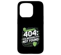 Test de pénétration « 404 : VULNÉRABILITÉ Non TROUVÉE » Ordinateur Coque pour iPhone 15 Pro