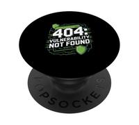 Test de pénétration « 404 : VULNÉRABILITÉ Non TROUVÉE » Ordinateur PopSockets PopGrip Adhésif