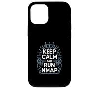 Test de pénétration « Keep Calm and Run NMAP » Culture Hacker Coque pour iPhone 12/12 Pro