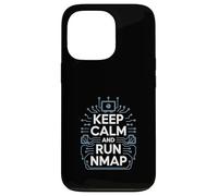 Test de pénétration « Keep Calm and Run NMAP » Culture Hacker Coque pour iPhone 13 Pro