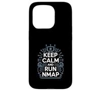 Test de pénétration « Keep Calm and Run NMAP » Culture Hacker Coque pour iPhone 15 Pro