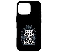 Test de pénétration « Keep Calm and Run NMAP » Culture Hacker Coque pour iPhone 16 Pro