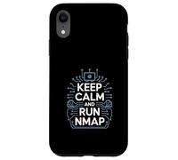 Test de pénétration « Keep Calm and Run NMAP » Culture Hacker Coque pour iPhone XR