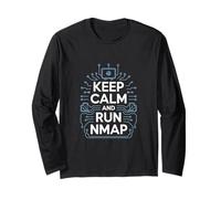 Test de pénétration « Keep Calm and Run NMAP » Culture Hacker Manche Longue