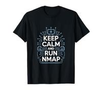 Test de pénétration « Keep Calm and Run NMAP » Culture Hacker T-Shirt