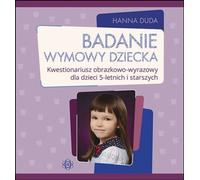 Test de prononciation pour enfants - Hanna Duda (Buch auf Polnisch)