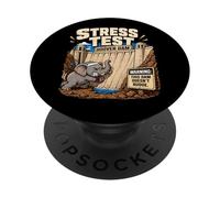 Test de résistance au Stress du Barrage Hoover avec Un éléphant drôle PopSockets PopGrip Adhésif