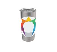 Test de symbole de personnalité Ennéagramme Neuf Types de Personnalité Gobelet isotherme en acier inoxydable double paroi