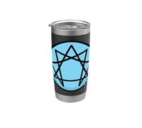 Test de symbole de personnalité Ennéagramme Neuf Types de Personnalité Gobelet isotherme en acier inoxydable double paroi