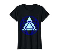 Test de Symbole de personnalité Ennéagramme Neuf Types de Personnalité T-Shirt Graphique avec Valeur, Femme, Noir, M